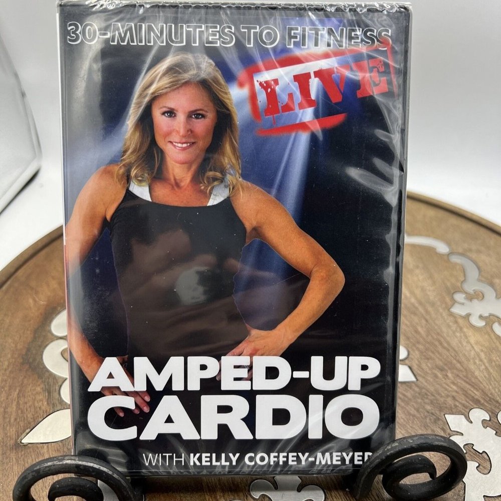 KELLY COFFEY-MEYER 30 MINUTES TO FITNESS AMPED UP CARDIO LIVE WORKOUT DVD